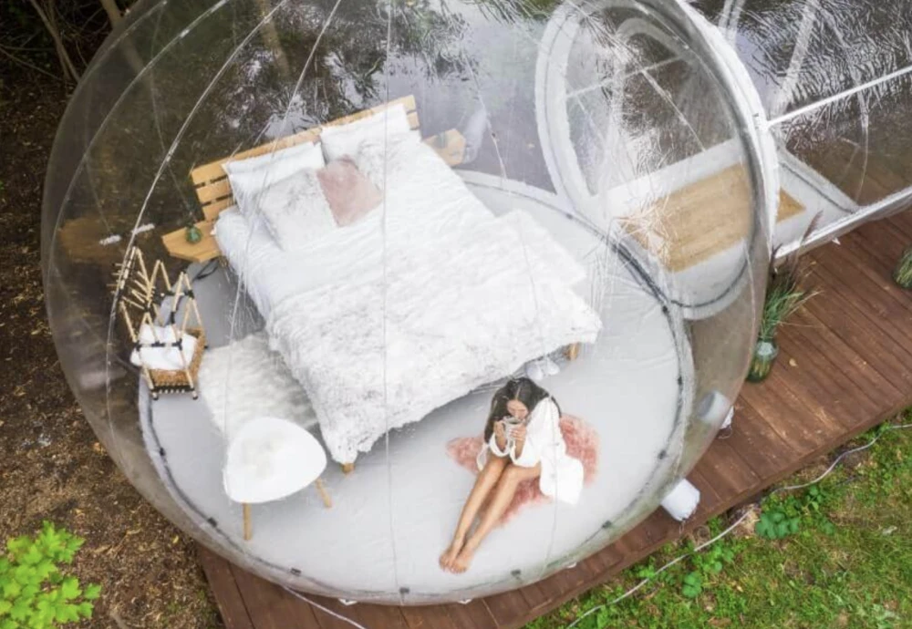 outdoor tent bubble